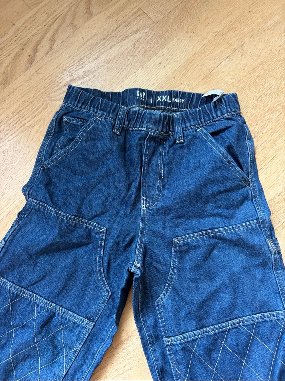 GAP Kids Baggy Jeans NEW with tags xxl elastic waist